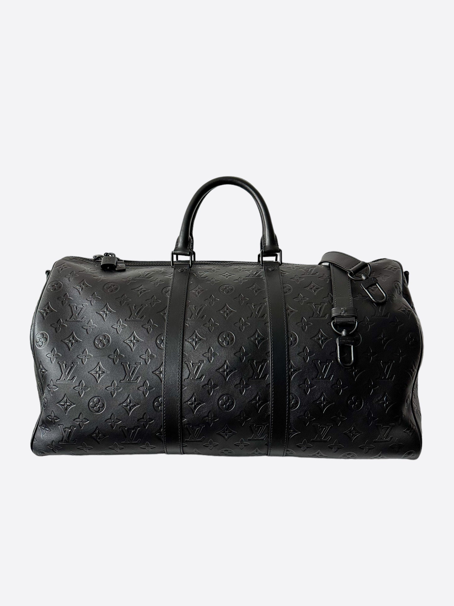Louis Vuitton Lv Keepall 50 in Black