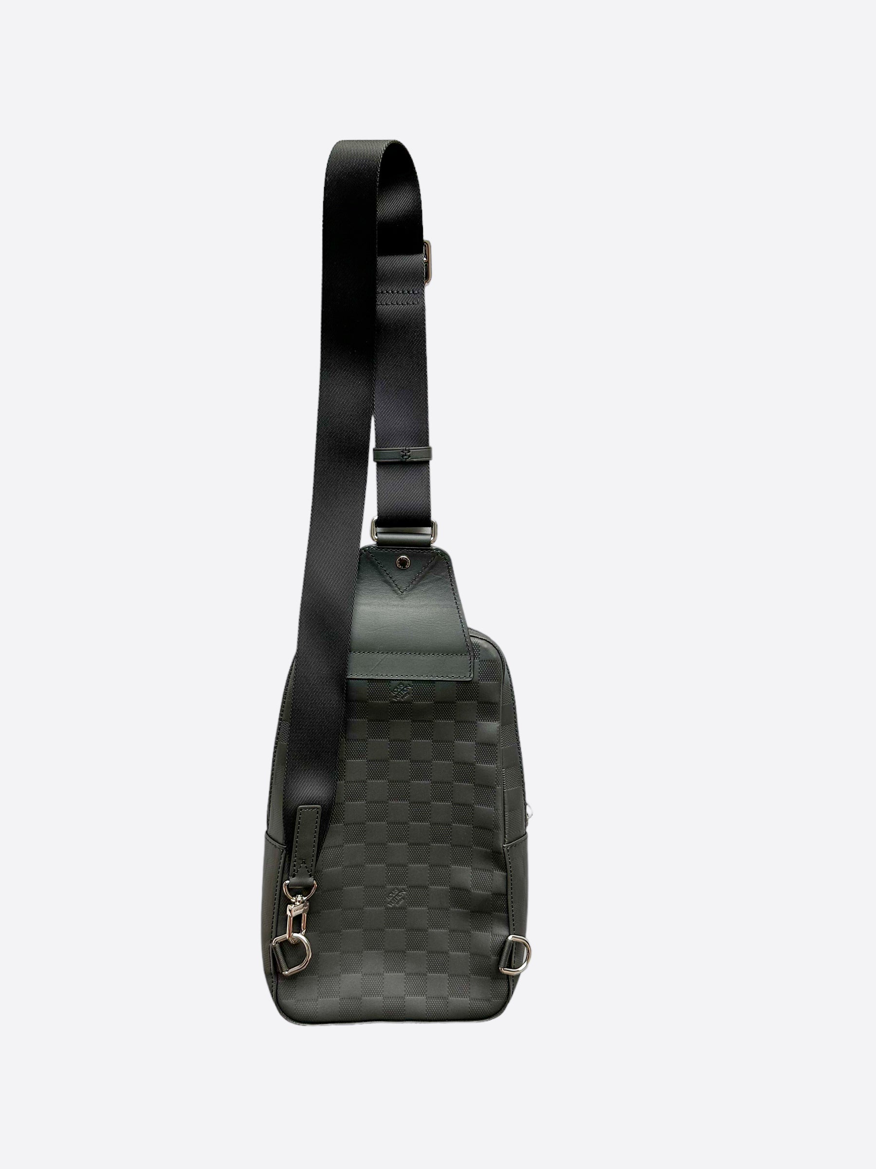 Louis Vuitton Black Damier Infini Avenue Sling – Savonches