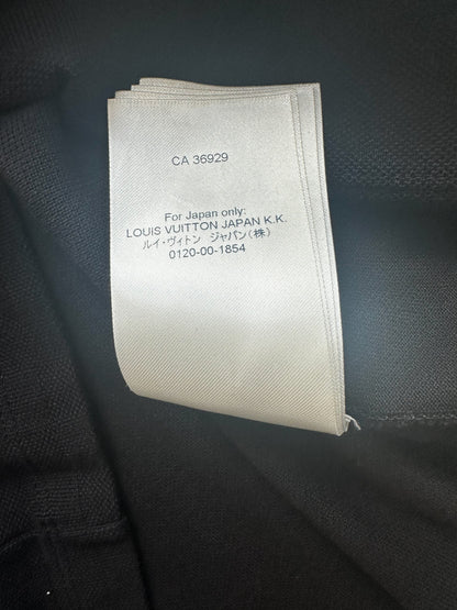 Louis Vuitton Black Half Damier Pocket T-Shirt