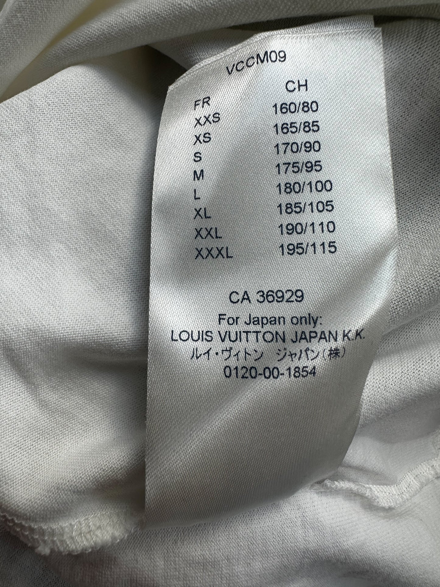 Louis Vuitton White Floating Men T-Shirt