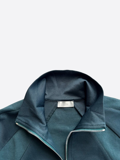 Dior Green Mini Logo Track Jacket