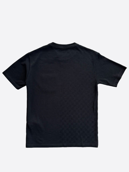 Louis Vuitton Black Half Damier Pocket T-Shirt