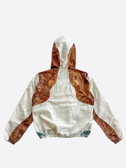 Louis Vuitton Brown & White Marble Monogram Windbreaker