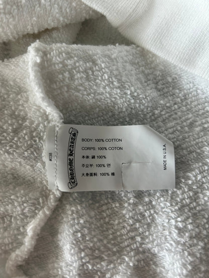 Chrome Hearts White Cross Jacquard Embroidered Hoodie