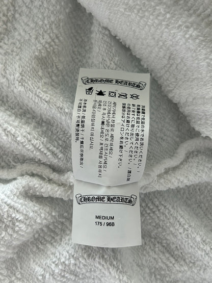 Chrome Hearts White Cross Jacquard Embroidered Hoodie