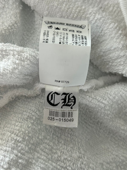 Chrome Hearts White Cross Jacquard Embroidered Hoodie