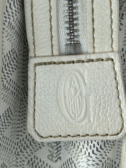 Goyard White Jouvence MM Toiletry Bag