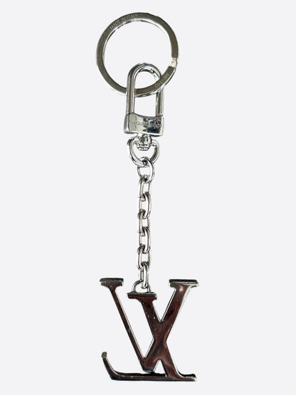 Louis Vuitton Silver Logo Key Charm