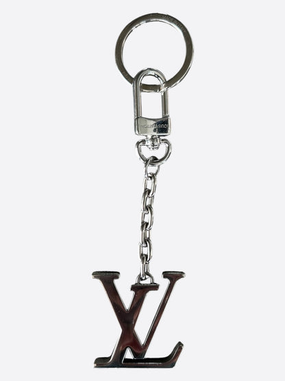 Louis Vuitton Silver Logo Key Charm