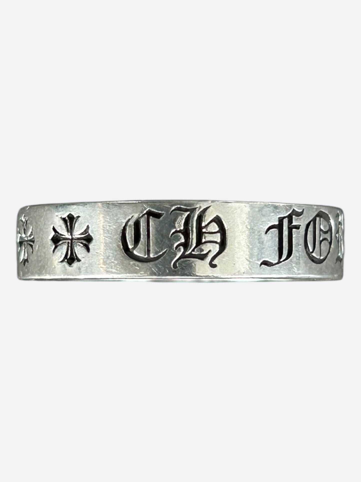 Chrome Hearts Silver Forever Ring