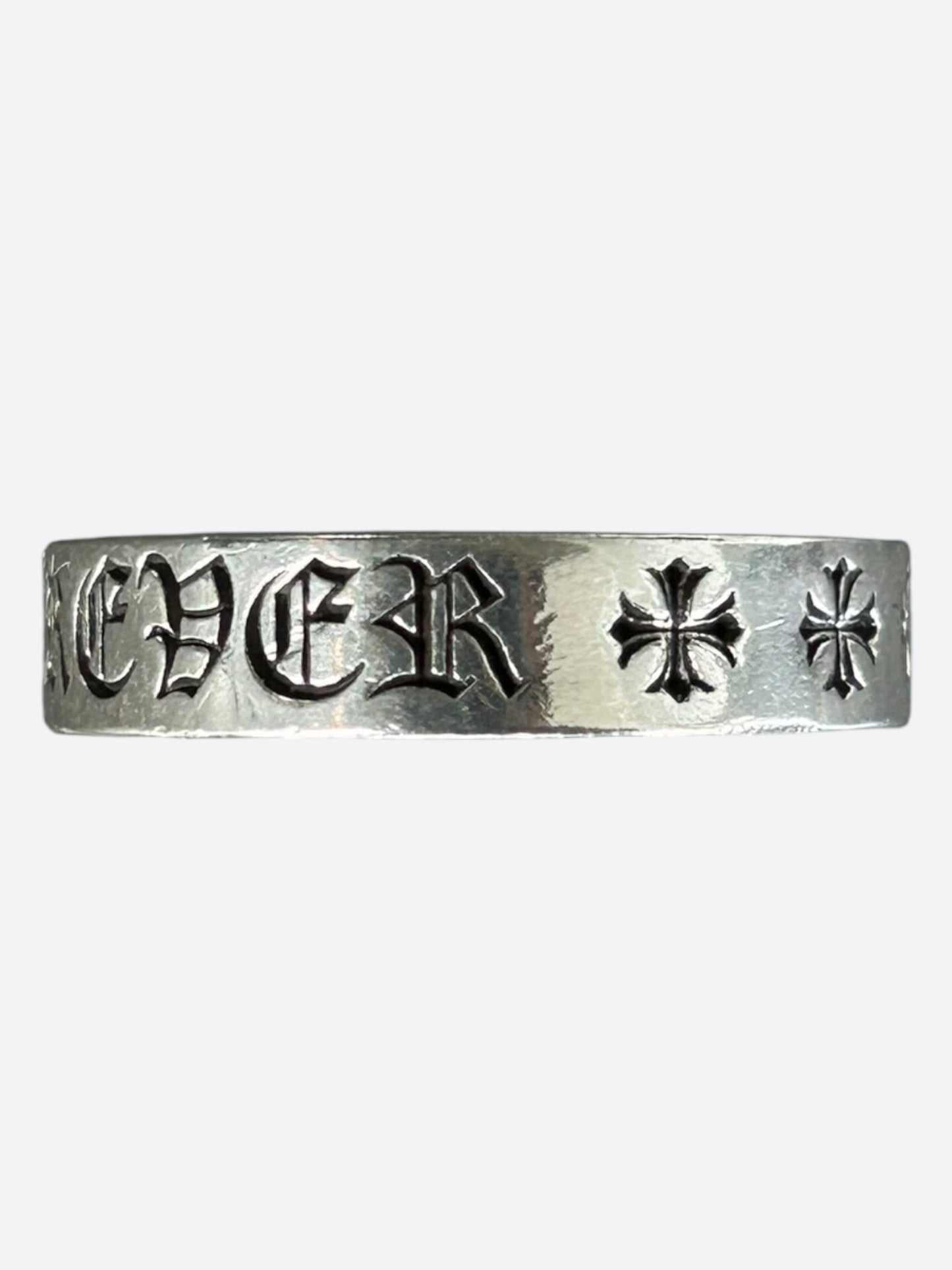 Chrome Hearts Silver Forever Ring