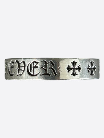 Chrome Hearts Silver Forever Ring