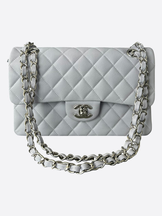 Chanel Lavender Purple Caviar Quilted Medium Flap Bag