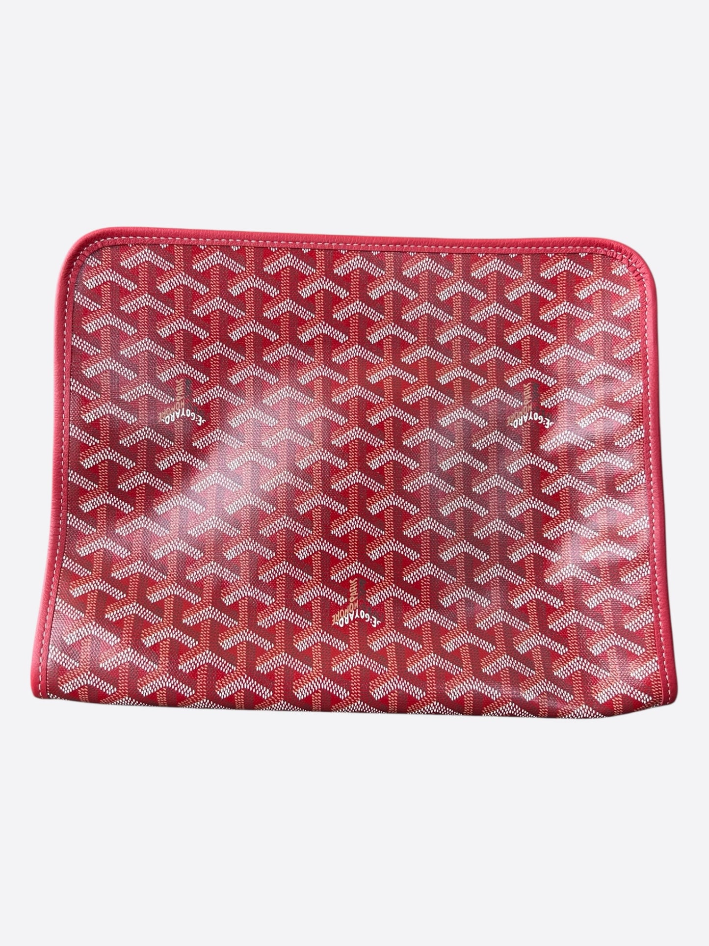 Goyard Red Jouvence GM Toiletry Bag