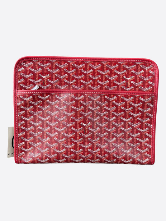 Goyard Red Jouvence GM Toiletry Bag