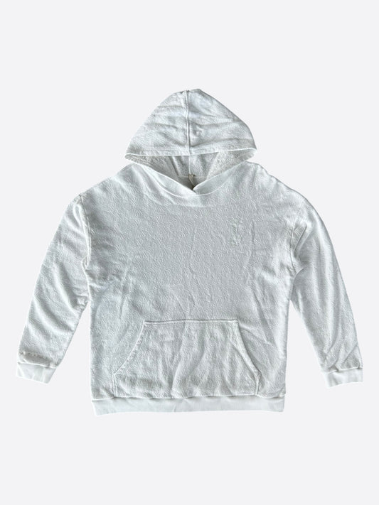 Chrome Hearts White Cross Jacquard Embroidered Hoodie