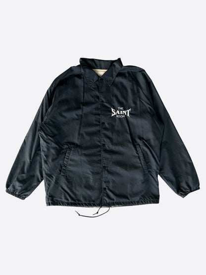 Saint Michael Black & White Saint Room Coach Jacket
