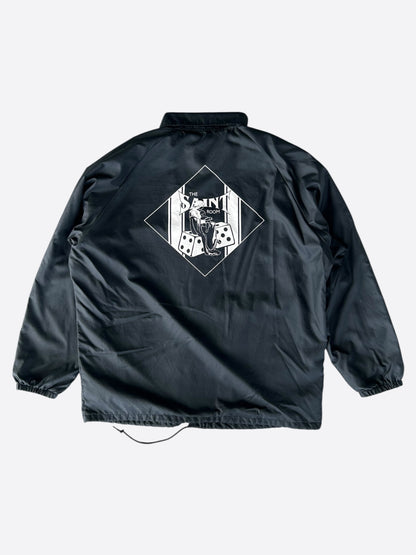 Saint Michael Black & White Saint Room Coach Jacket
