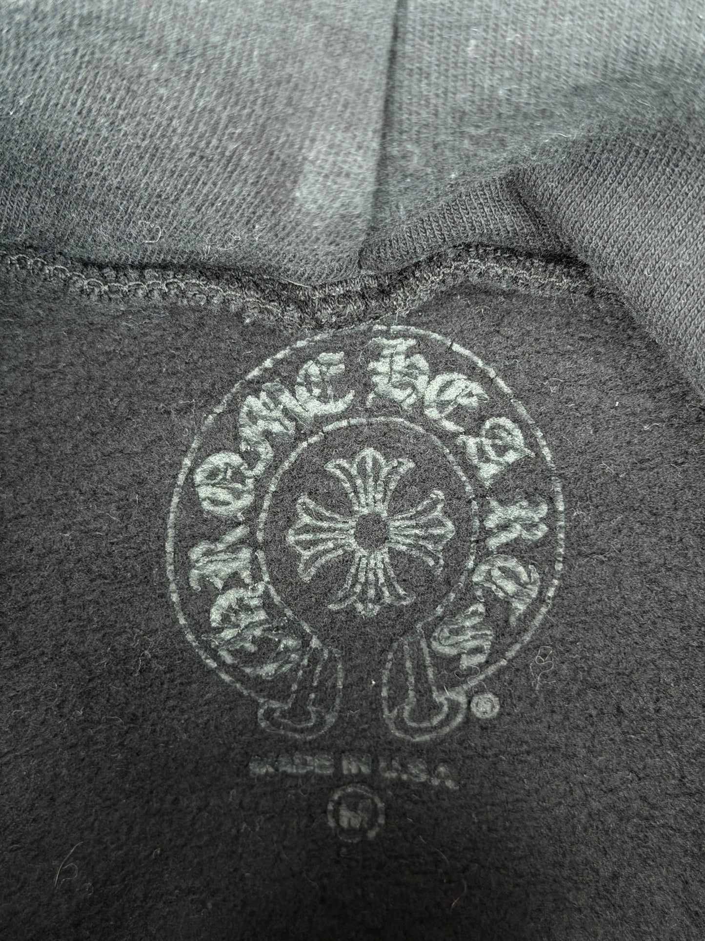 Chrome Hearts Black USA Flag Hoodie