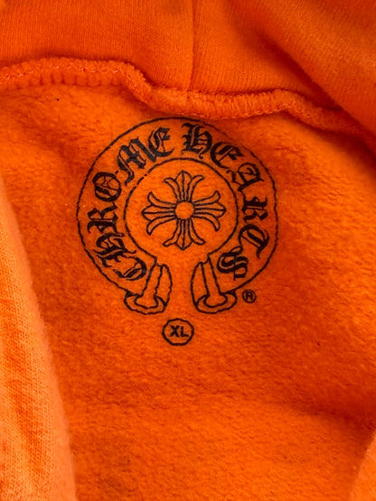 Chrome Hearts Off-White Orange & Black Hoodie