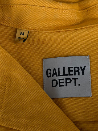 Gallery Dept Yellow Atelier Parker Short Sleeve Button Up Shirt