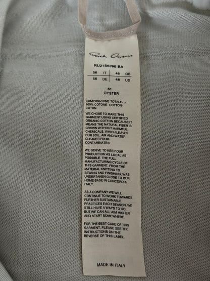 Rick Owens Beige Bauhaus Cargo Pants