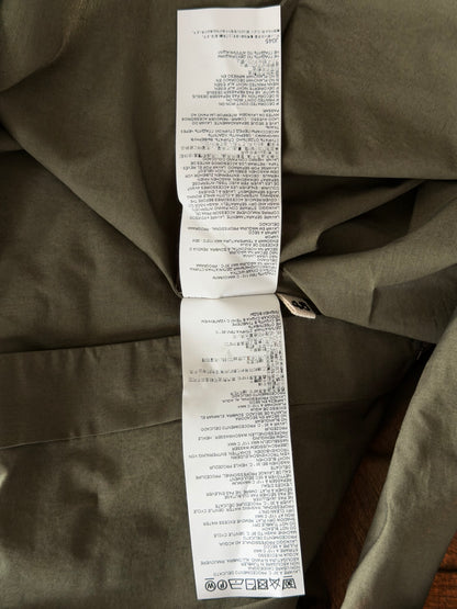 Marni Green Embroidered Logo Button Up Shirt