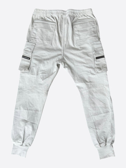 Rick Owens Beige Bauhaus Cargo Pants
