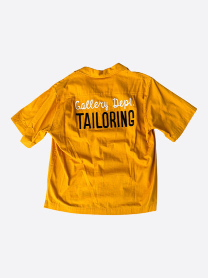 Gallery Dept Yellow Atelier Parker Short Sleeve Button Up Shirt