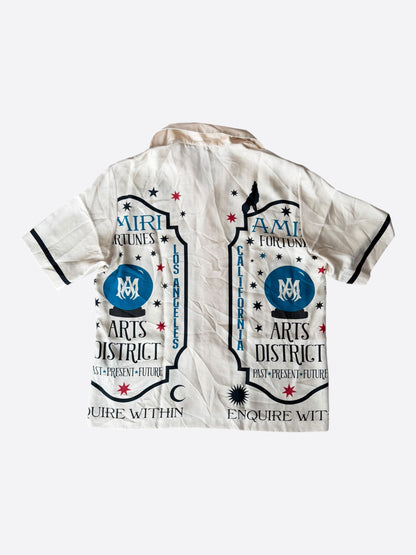 Amiri White & Multicolor Fortune Logo Button Up Shirt