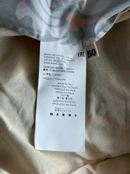 Marni Multicolor Graphic Button Up Shirt