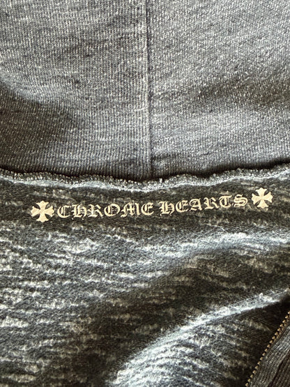 Chrome Hearts Matty Boy Grey Vogue Women's Zip Up Hoodie