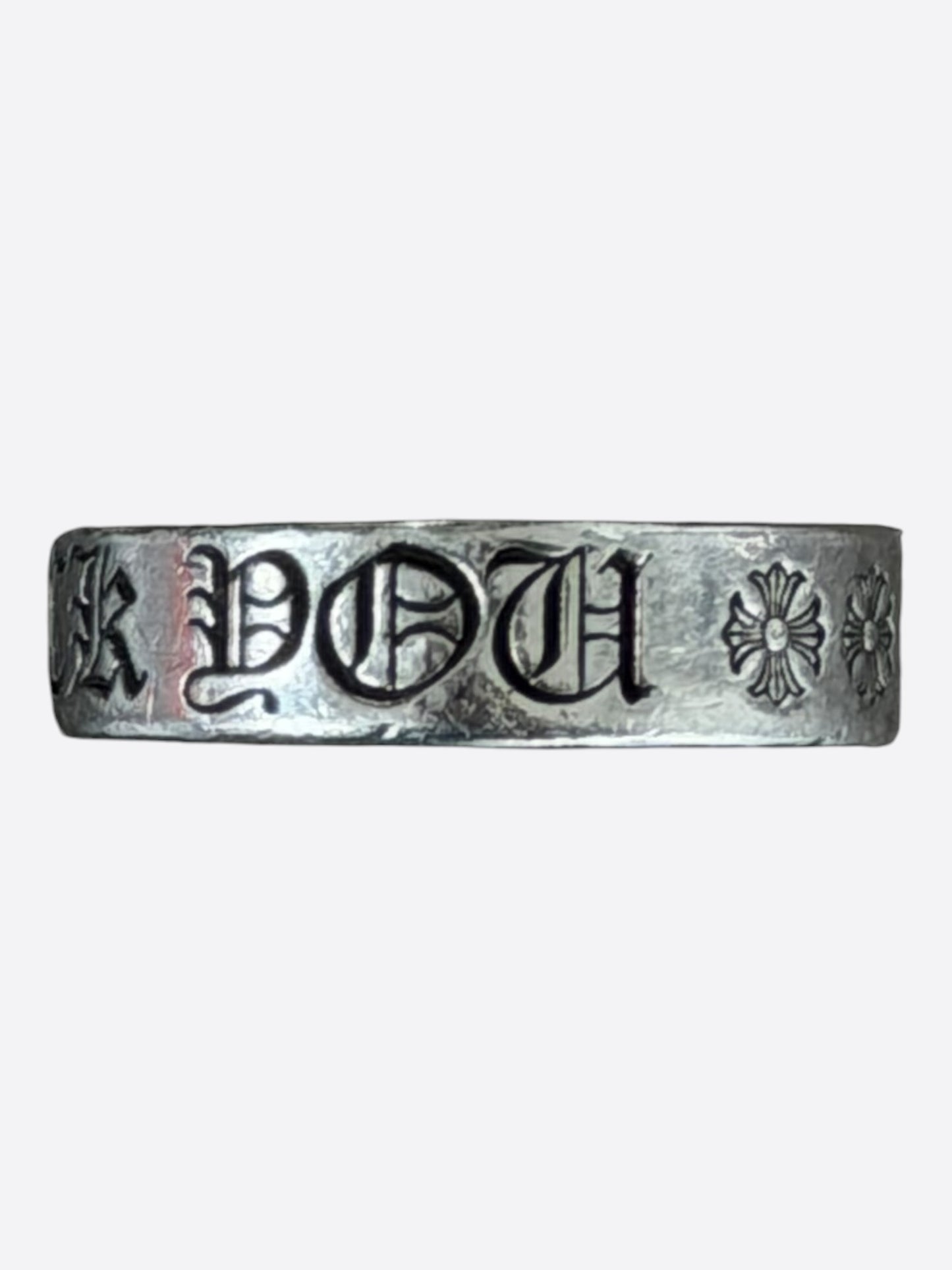Chrome Hearts Silver F*** You Ring