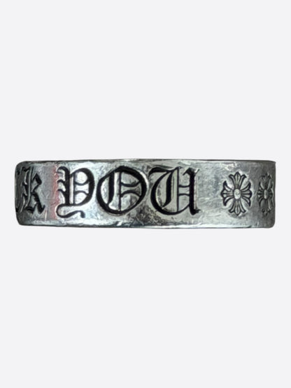 Chrome Hearts Silver F*** You Ring
