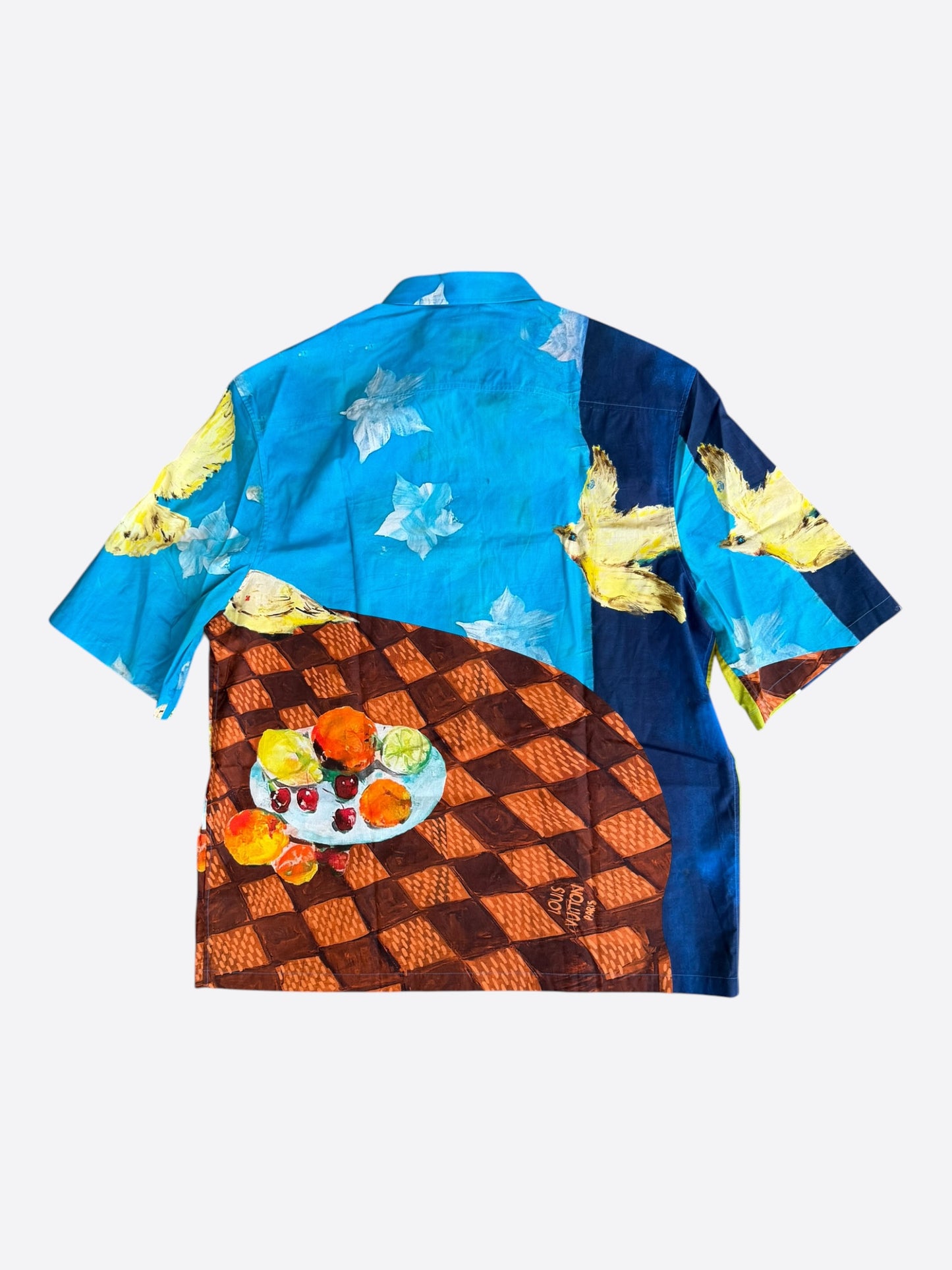 Louis Vuitton Multicolor Damier Graphic Button Up Shirt