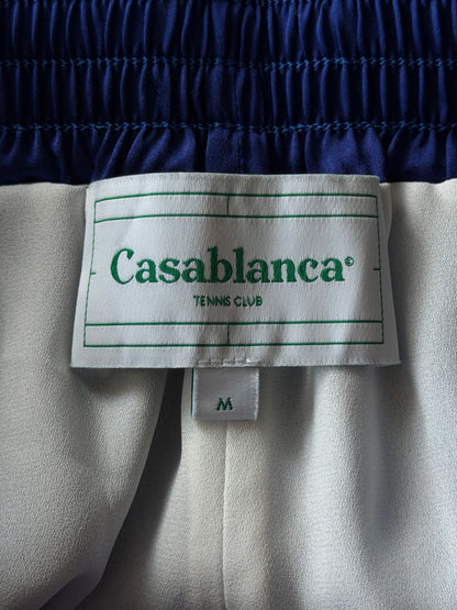 Casablance Blue Place Vendome Silk Shorts
