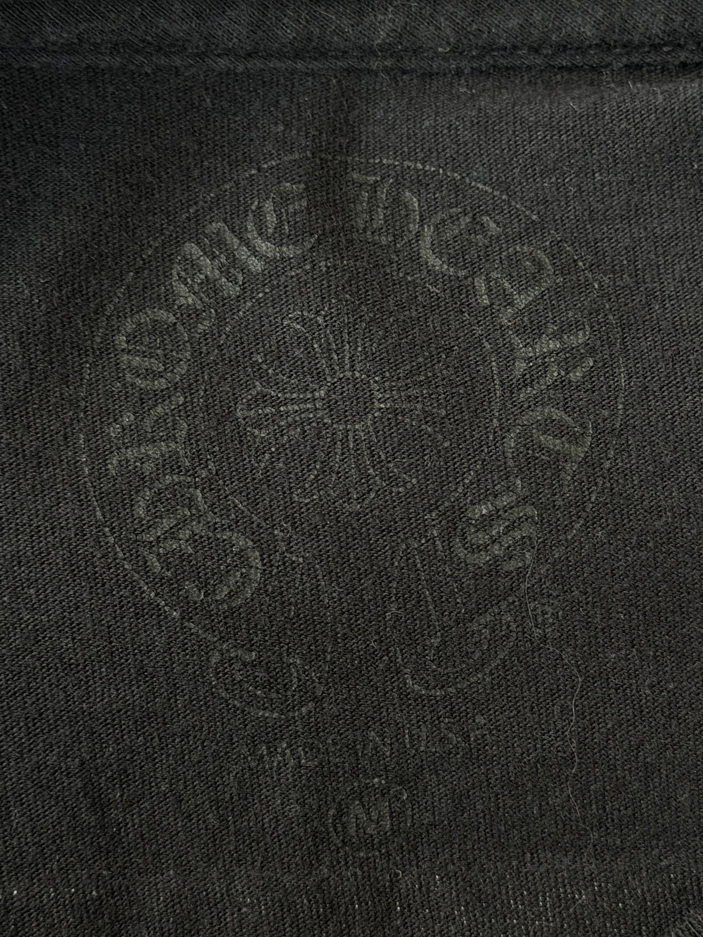Chrome Hearts Black USA Flag Longsleeve T-Shirt