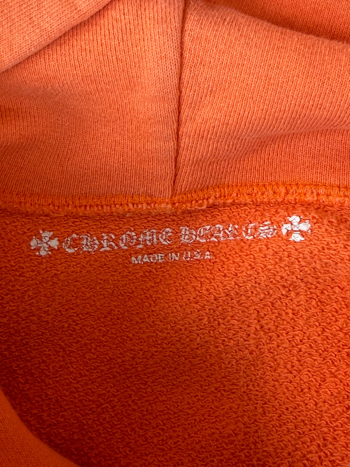 Chrome Hearts Matty Boy Orange Link Hoodie