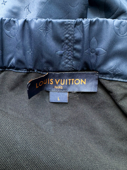 Louis Vuitton Navy Monogram Swim Shorts