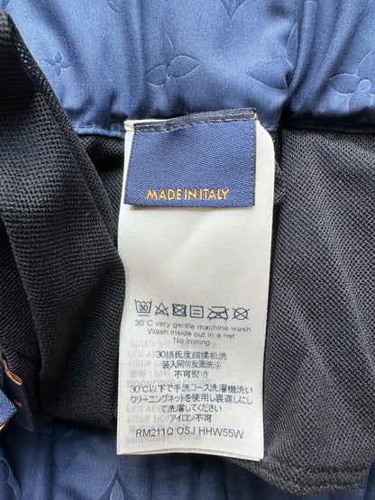 Louis Vuitton Navy Monogram Swim Shorts