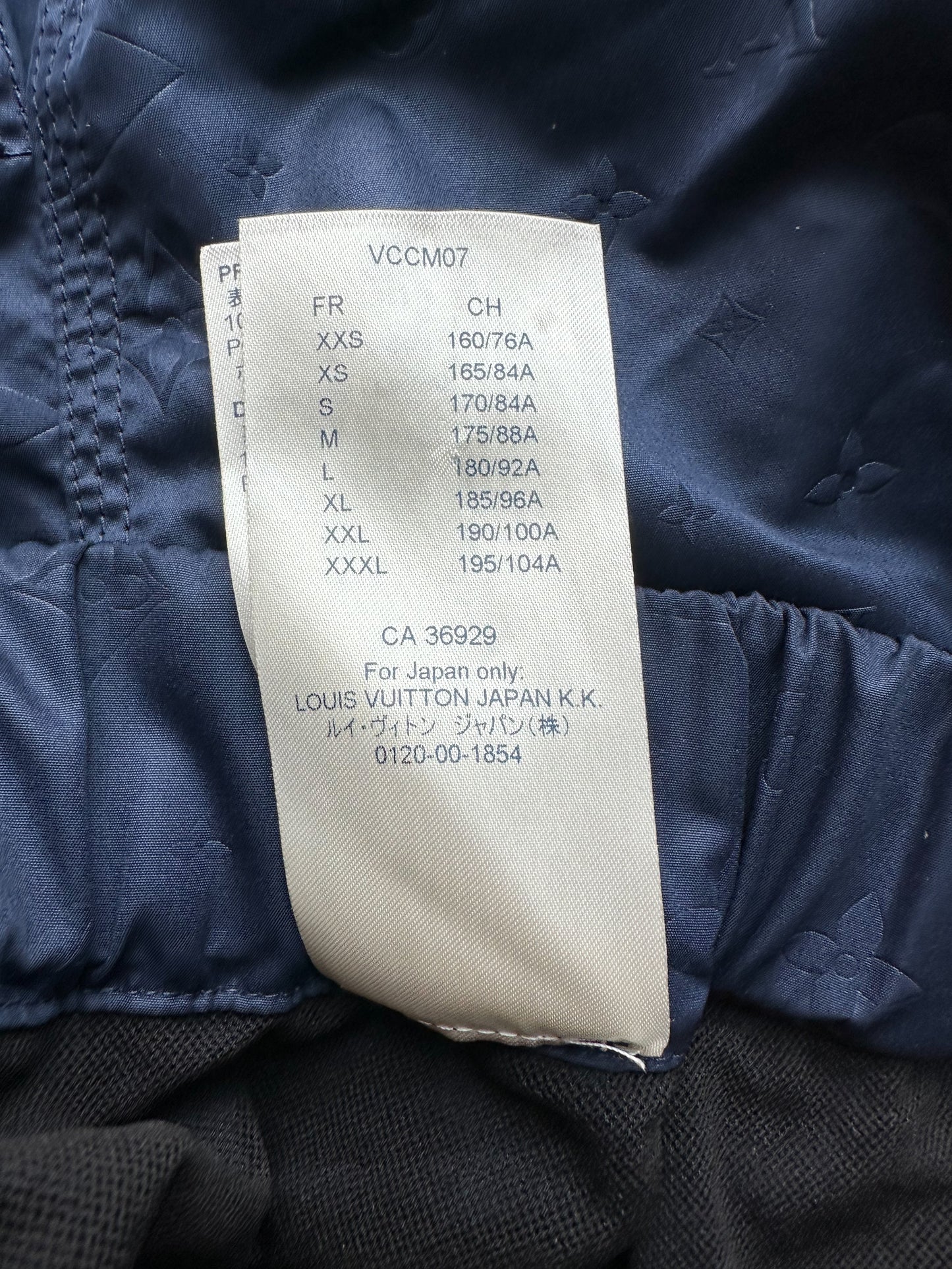 Louis Vuitton Navy Monogram Swim Shorts