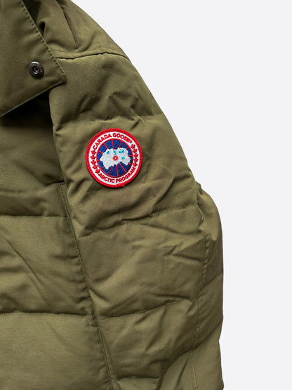 Canada Goose Military Green Wyndham Men's Jacket