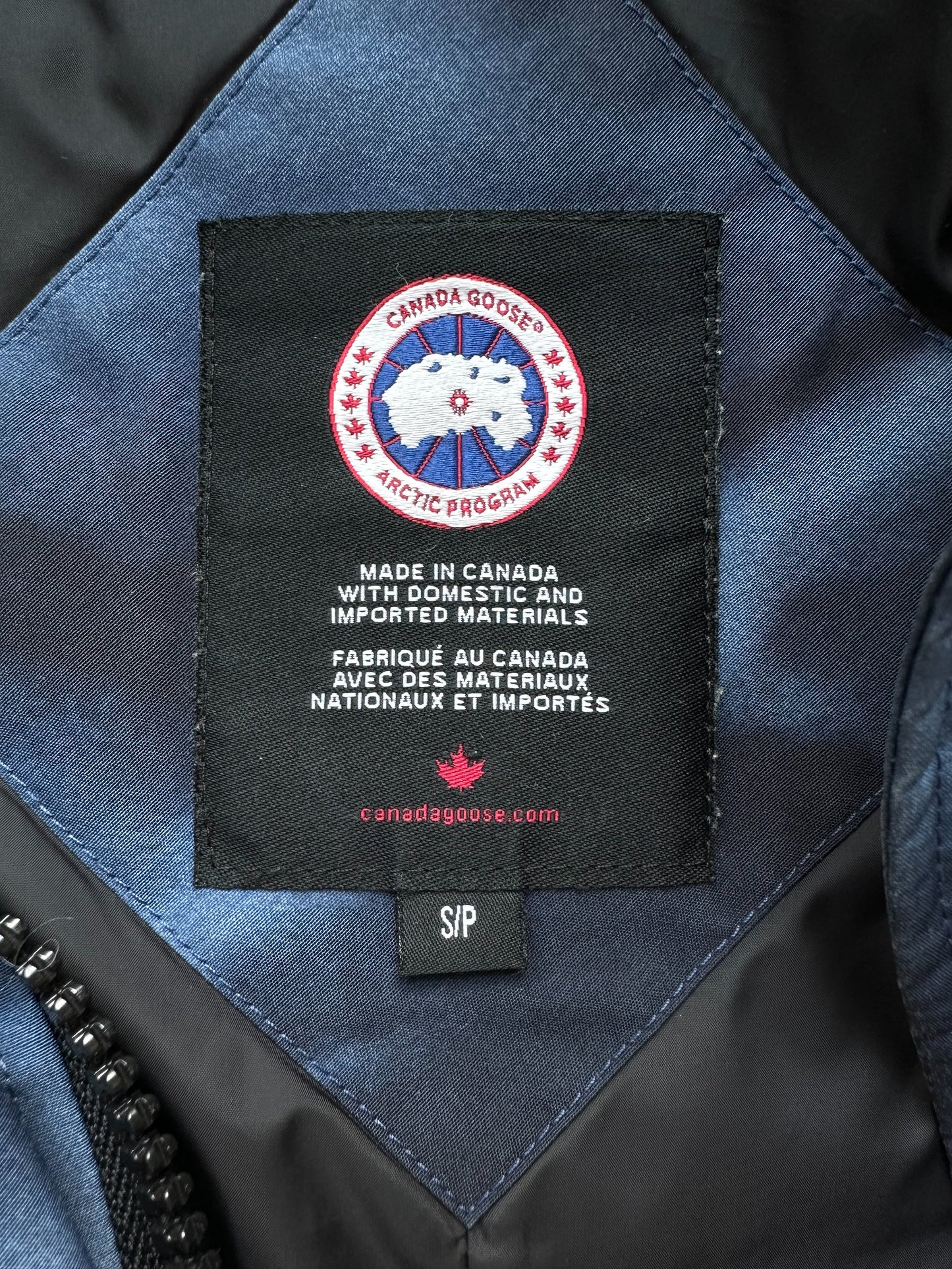 Canada Goose Abstract Blue Rossclair Women's Jacket