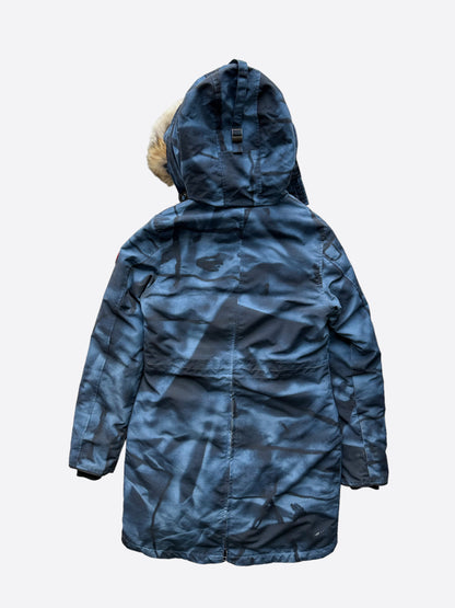 Canada Goose Abstract Blue Rossclair Women's Jacket