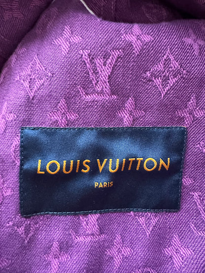 Louis Vuitton Purple Monogram Denim Jacket