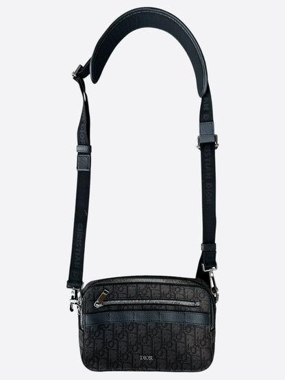 Dior Black Oblique Safari Messenger Bag