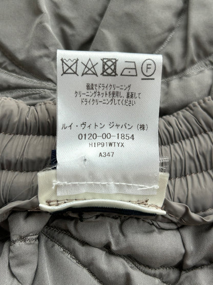Louis Vuitton Grey Quilted Flower Monogram Shorts