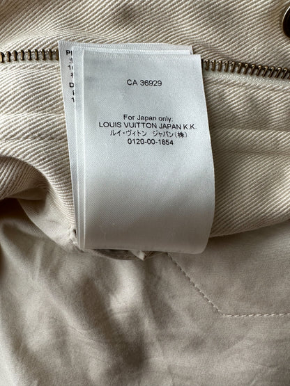 Louis Vuitton Beige Monogram Workwear Sherpa Jacket