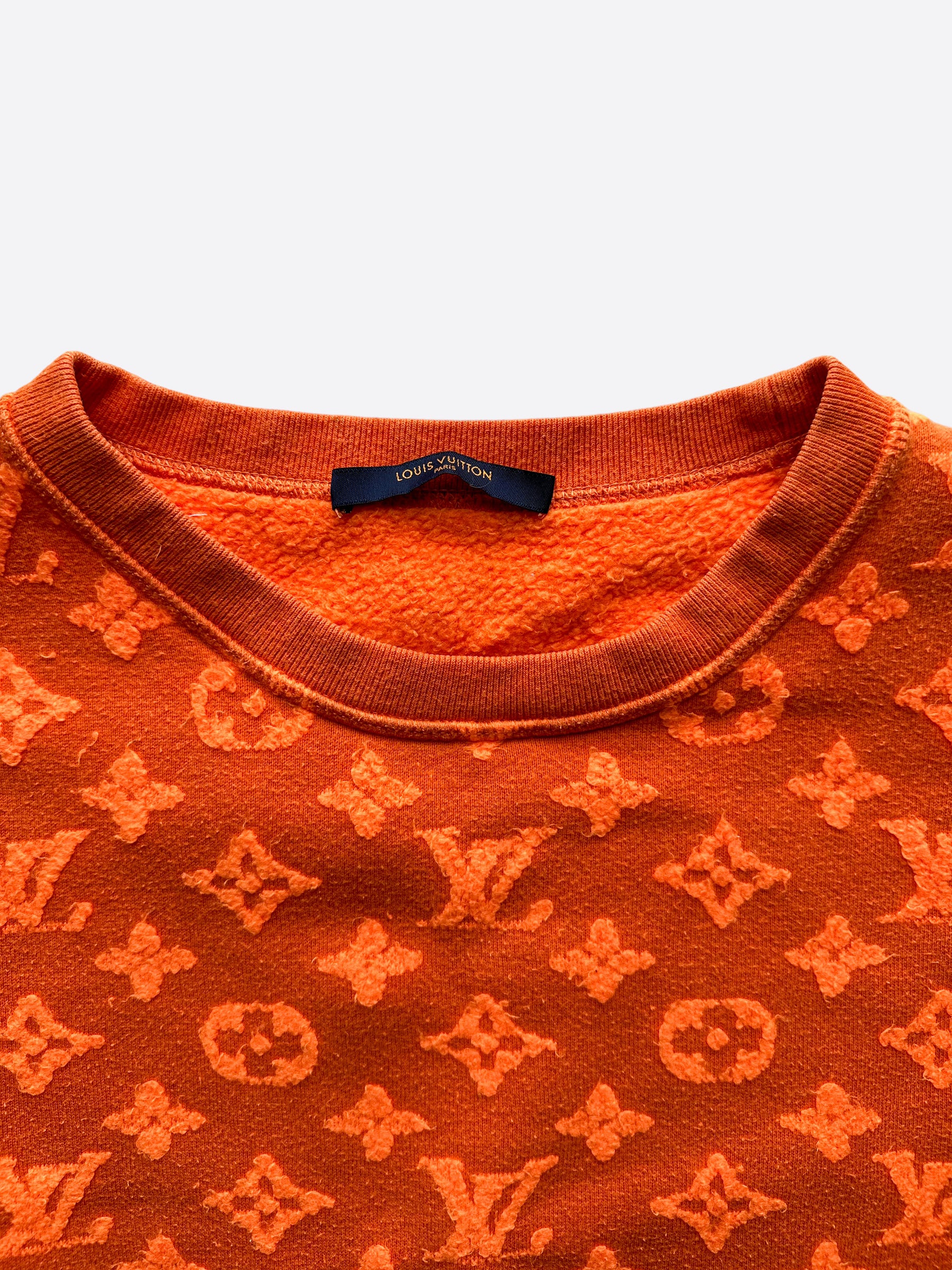 Louis Vuitton Monogram Sweater Orange