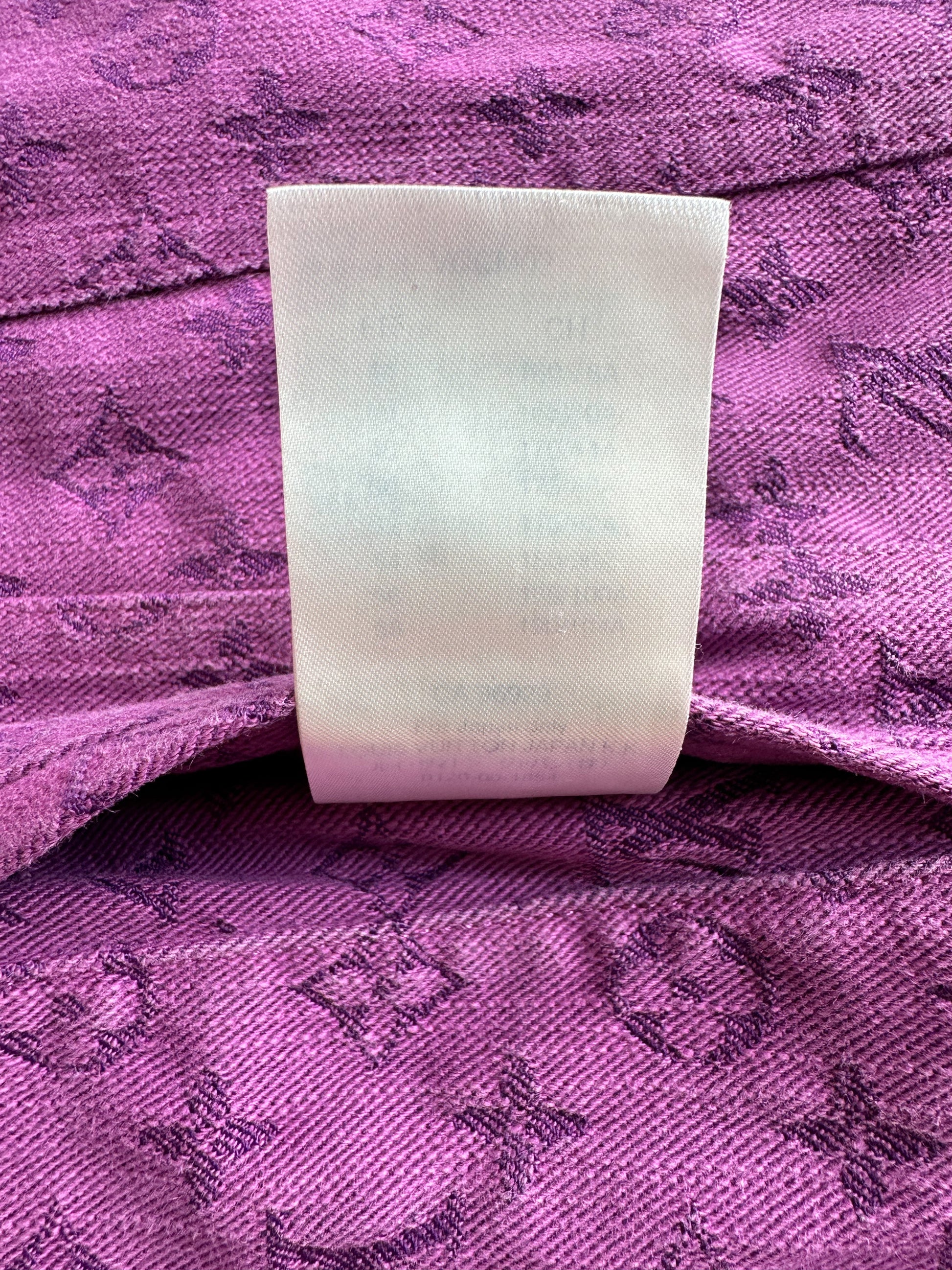 Louis Vuitton Printed Trucker Jacket w/ Tags - Purple Outerwear, Clothing -  LOU685416